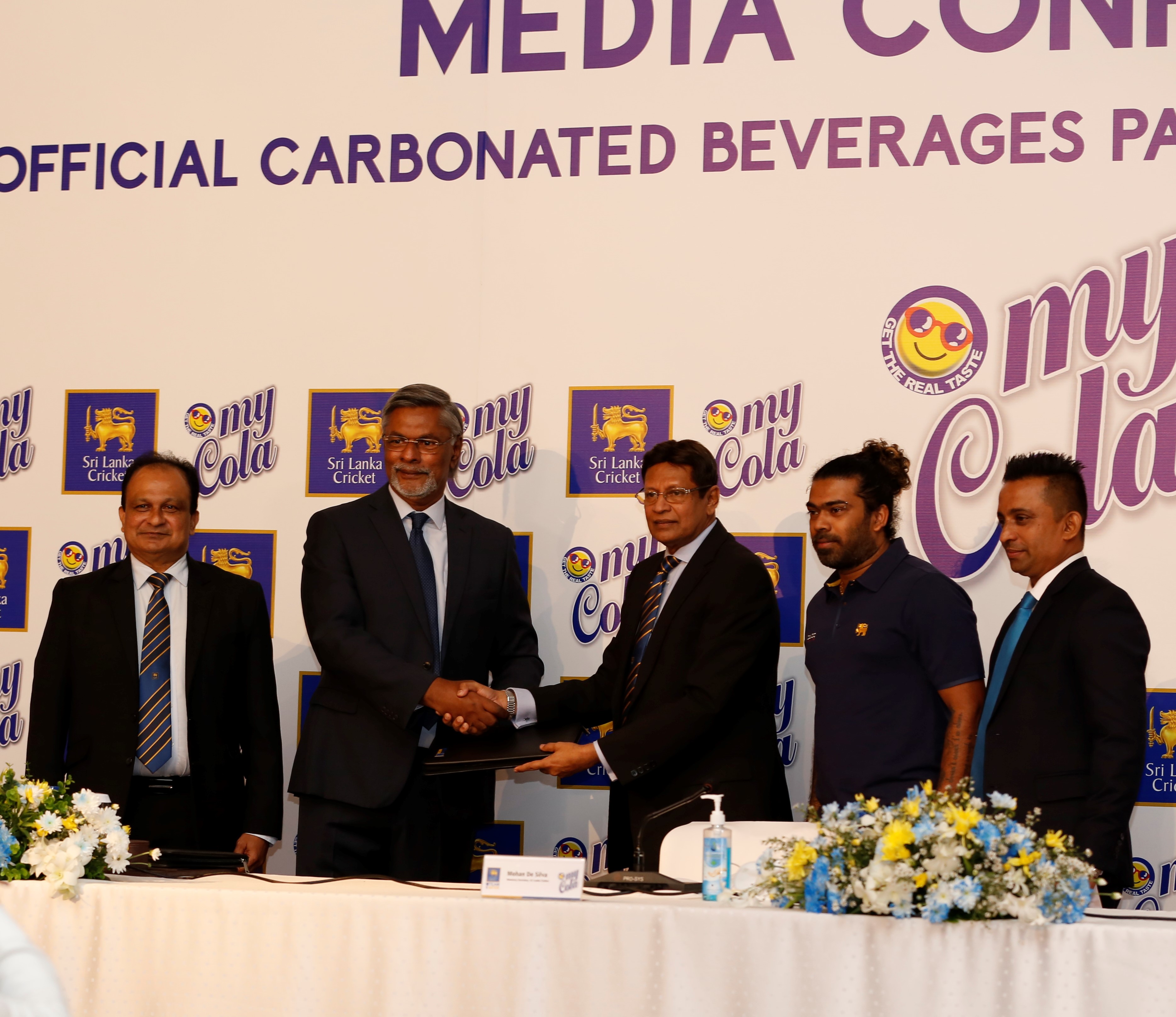Sri Lanka Cricket and My Cola Beverages Signs a 03-year Partnership