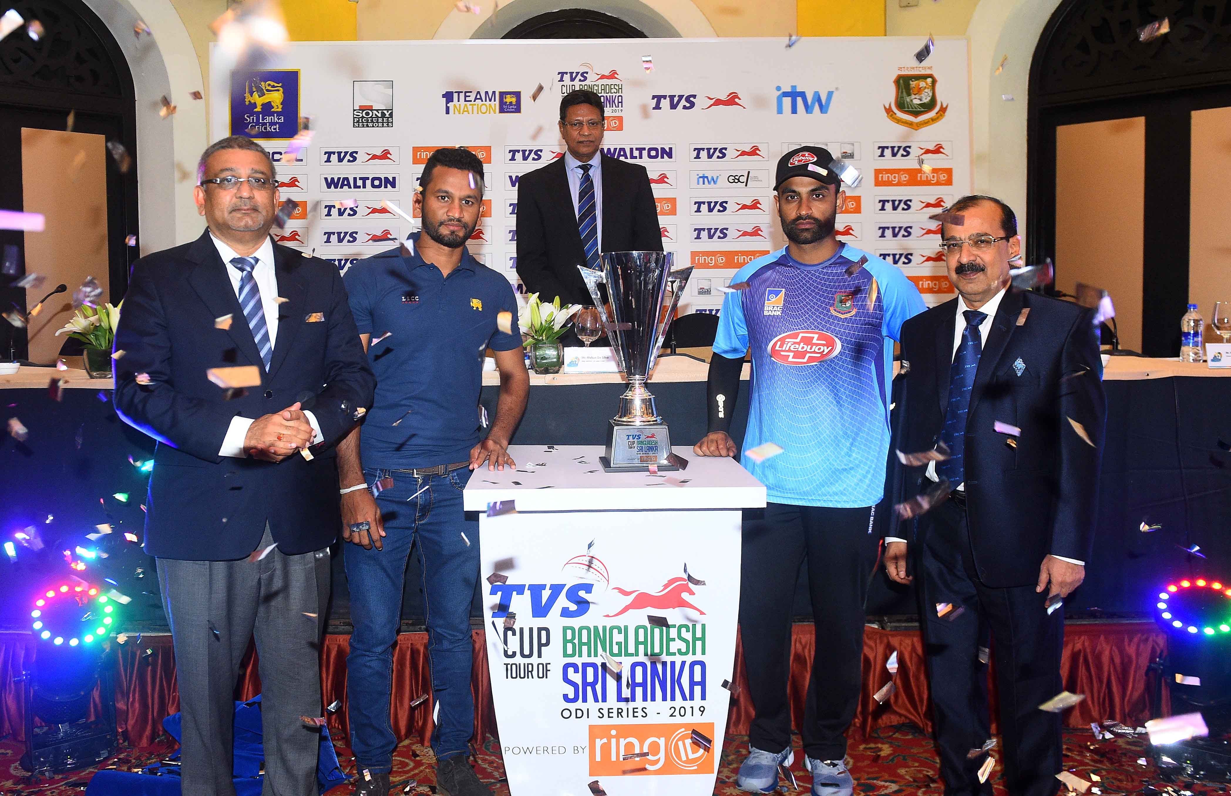 SLC Secretary extends warm welcome to Bangladesh team: Two captains Dimuth and Tamim promise bright cricket