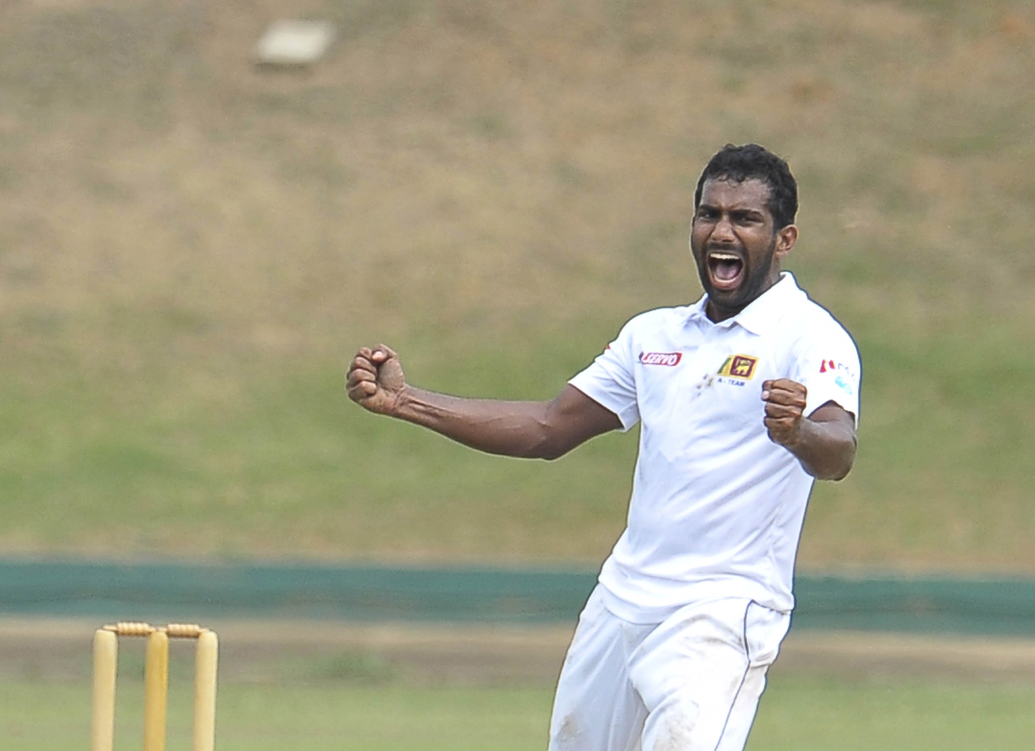 Lakshan Sandakan and Chamika Karunaratne added to Sri Lanka Test Squad
