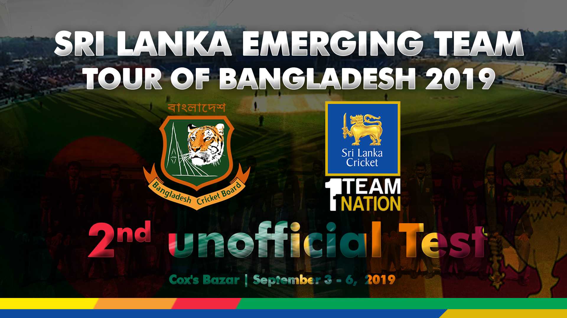 Daniel 2/10 as Bangladesh Emerging Team make 57/3 In rain marred second Test