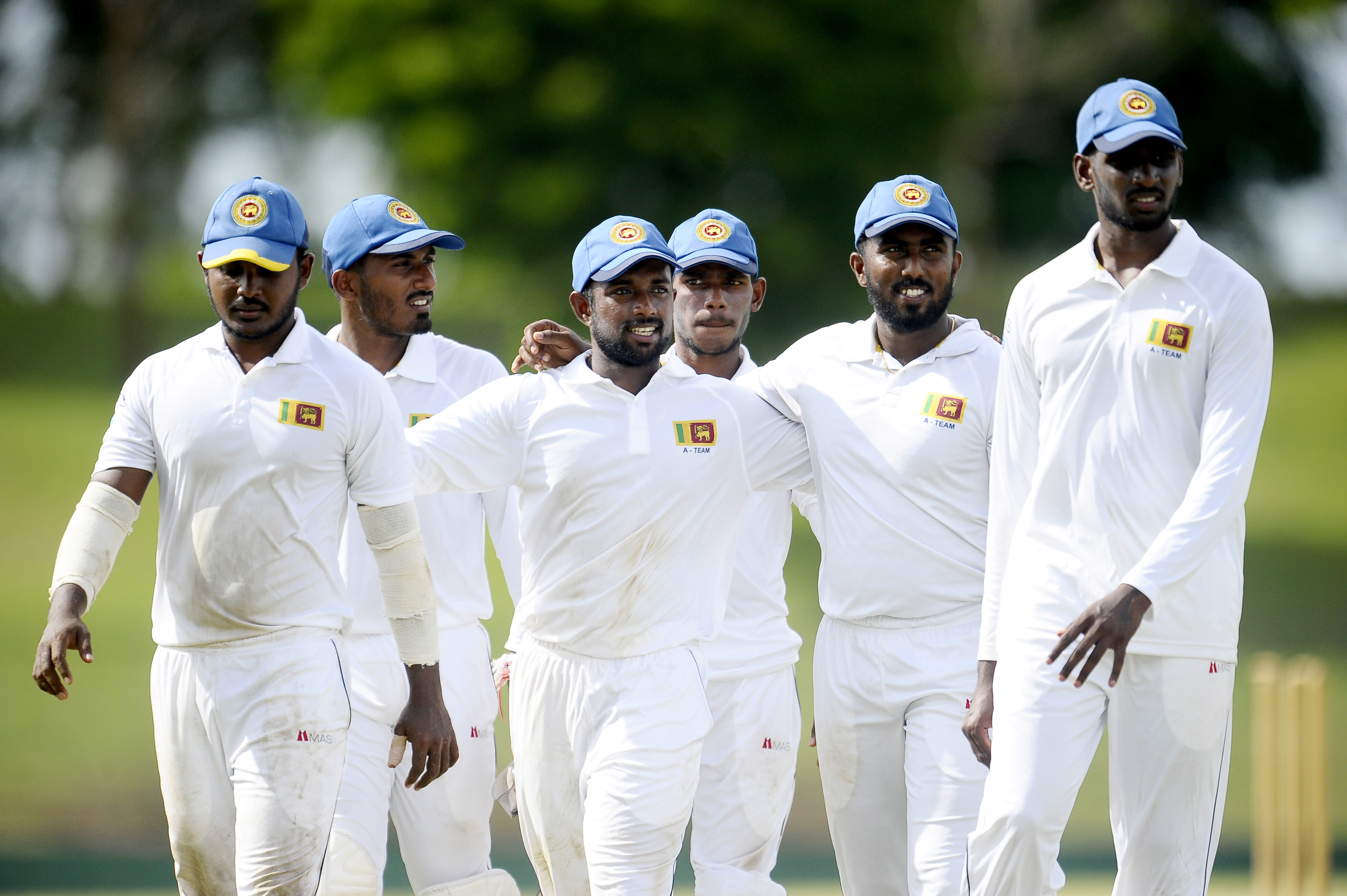 SLC President’s XI Squad against West Indies