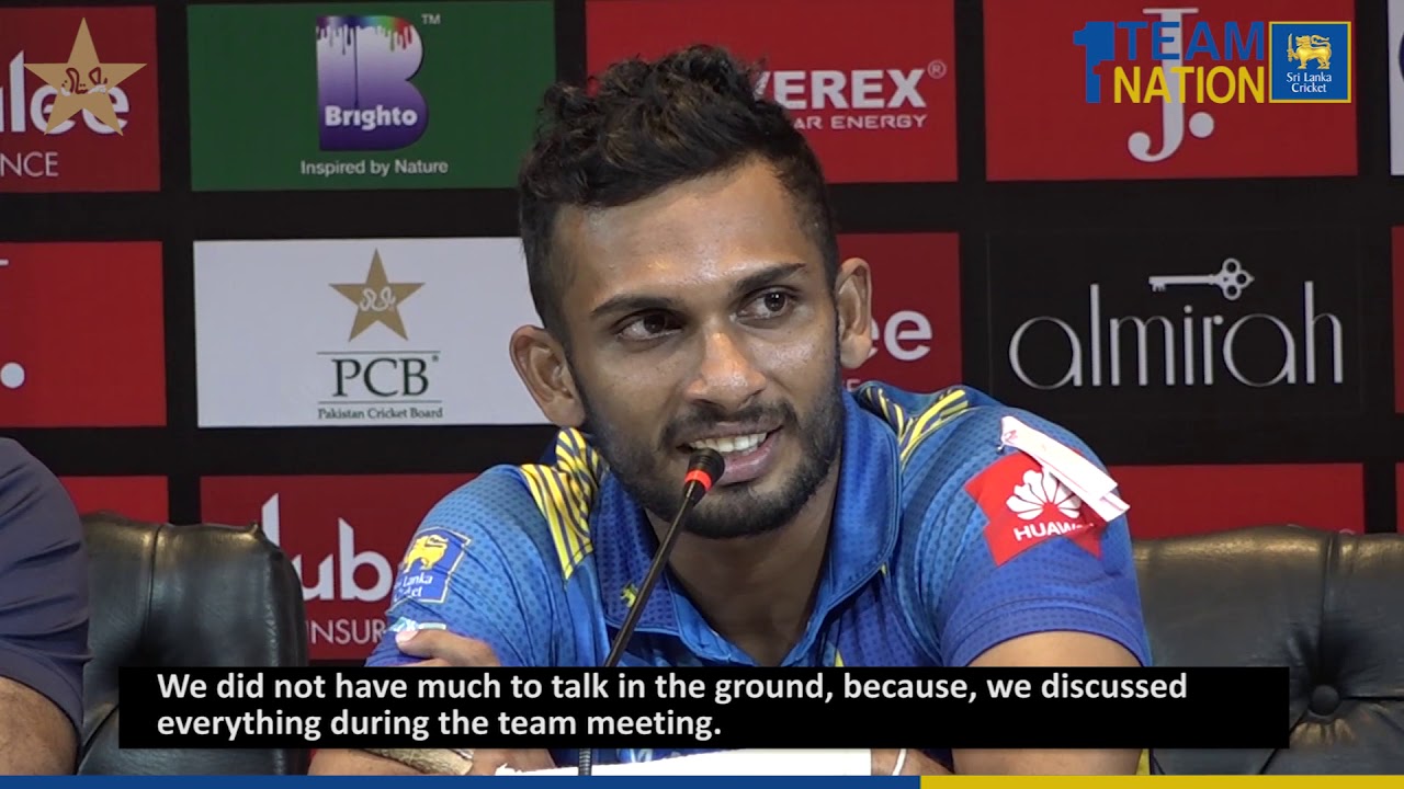 Video: Dasun Shanaka addressing media after 3-0 series win against Pakistan