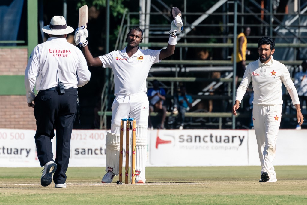 මැතිව්ස්ගේ ද්විත්ව ශතකය නිසා ශ්‍රී ලංකාවට ලකුණු 157 ක වාසියක්