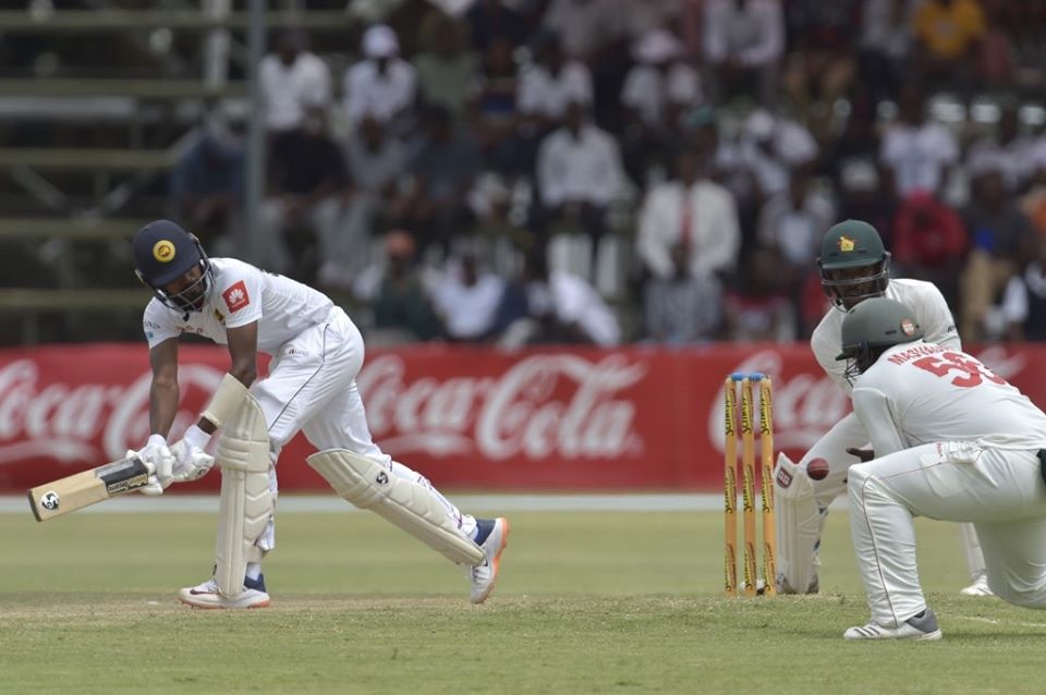 Sri Lanka 122/2 in reply to Zimbabwe’s 406
