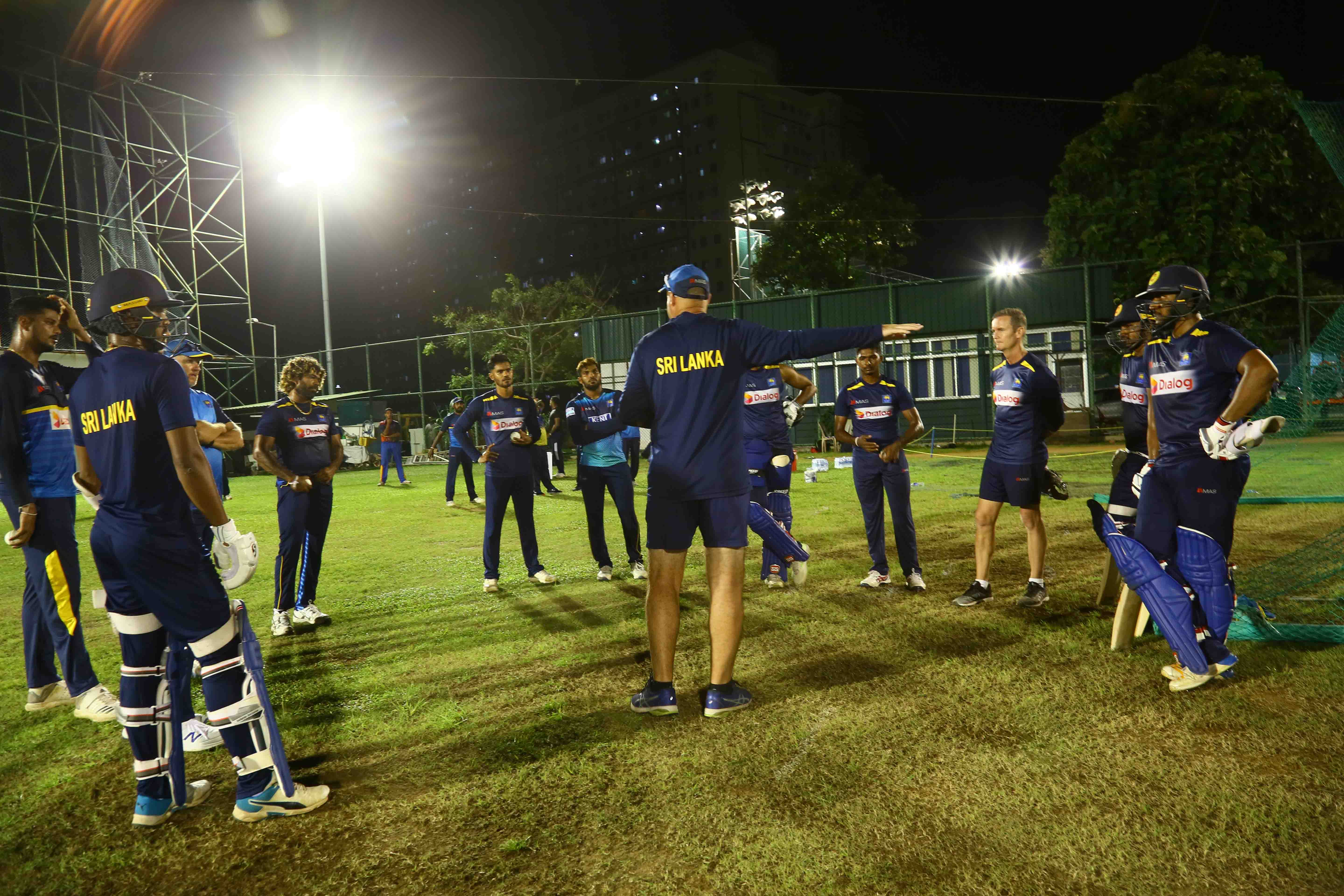 Practicing Under Lights at the Side Nets of the RPICS