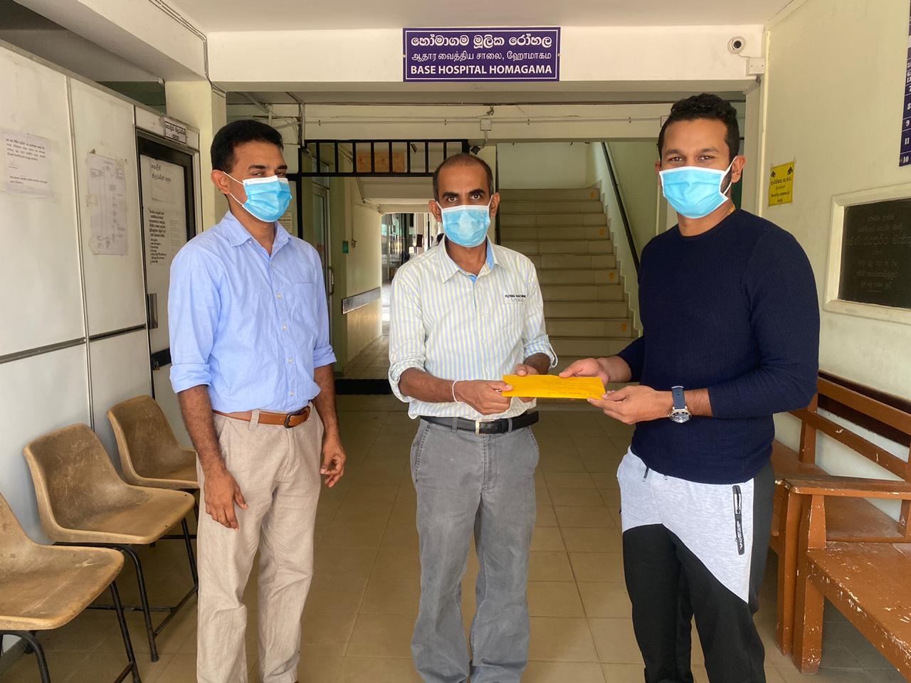 Sri Lanka National Cricket Team continues its support to tackle Covid – 19 pandemic