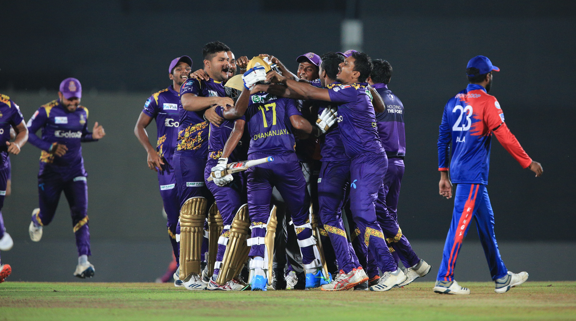 Galle Gladiators bulldoze to finals; Player of the Match Dhananjaya Lakshan