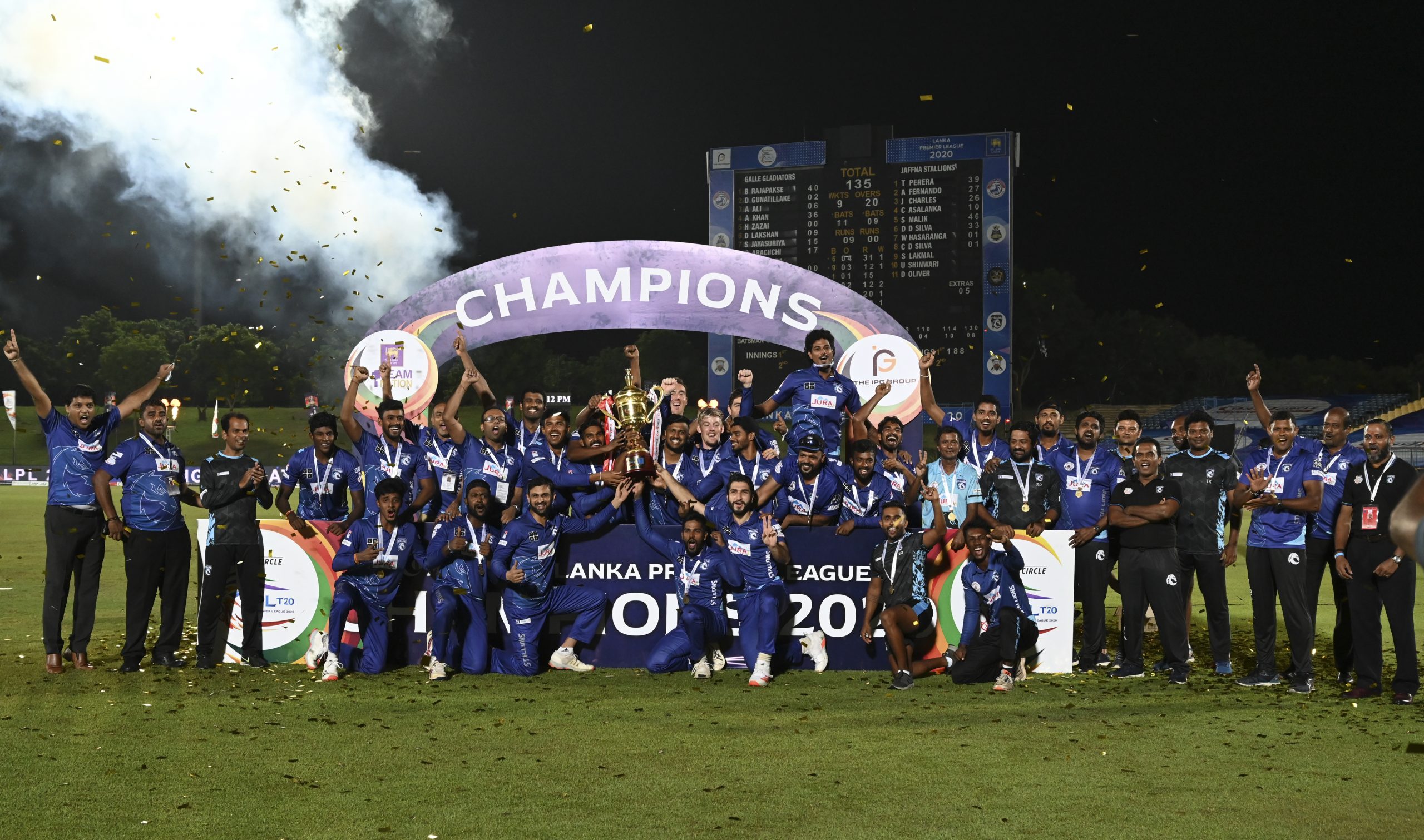 Jaffna Stallions named winner of prestigious Silk Award at annual virtual 6th Silk Sports Awards