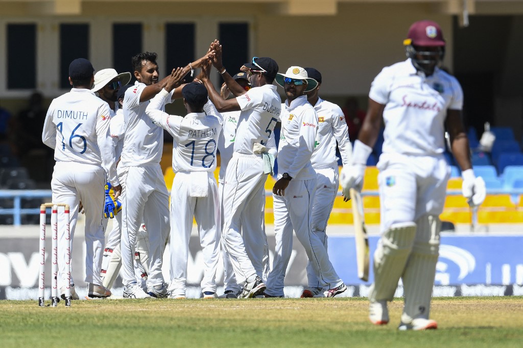 West Indies 268/8 – Suranga Lakmal 5/45
