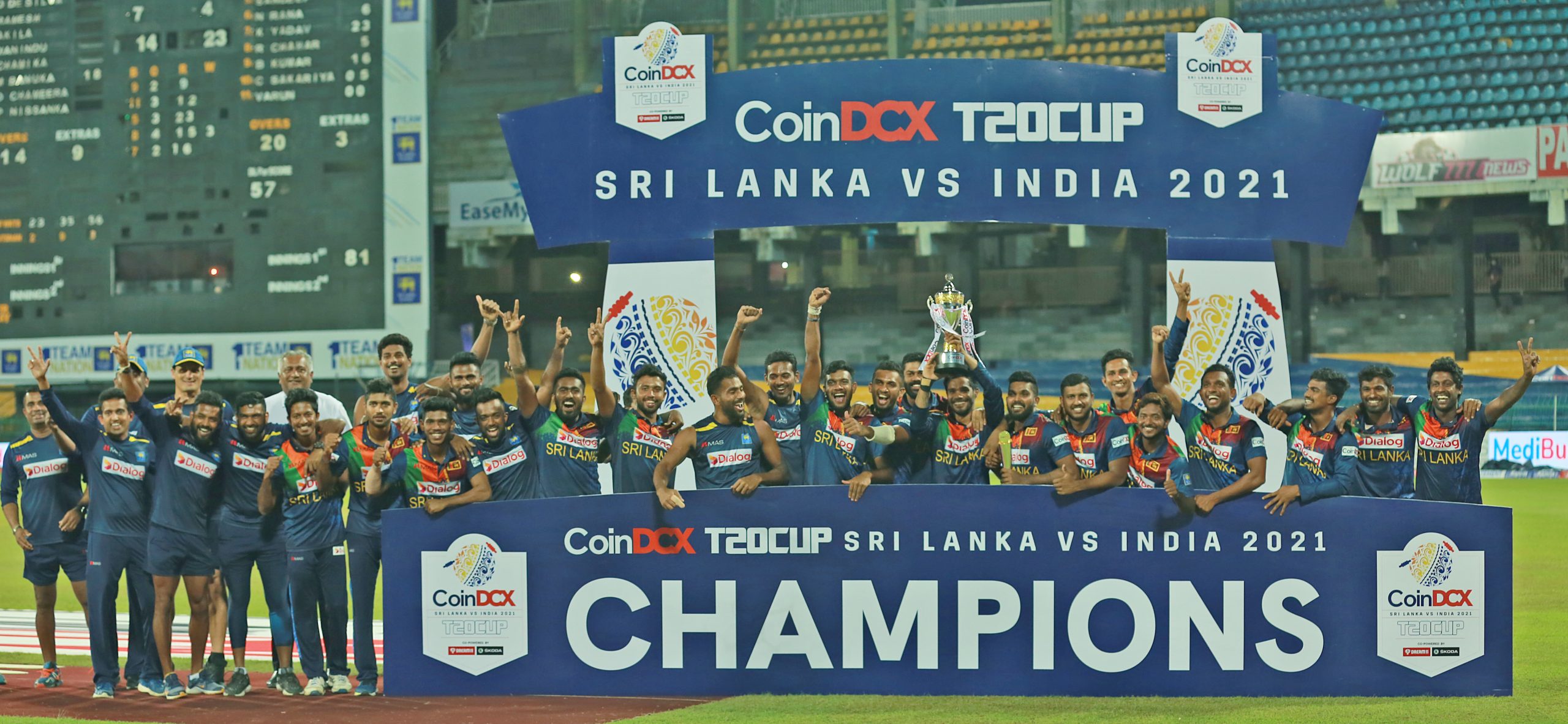 Birthday boy Wanindu Hasaranga 4/9 as Sri Lanka thrash India by 7 wkts. to take T20 series 2-1