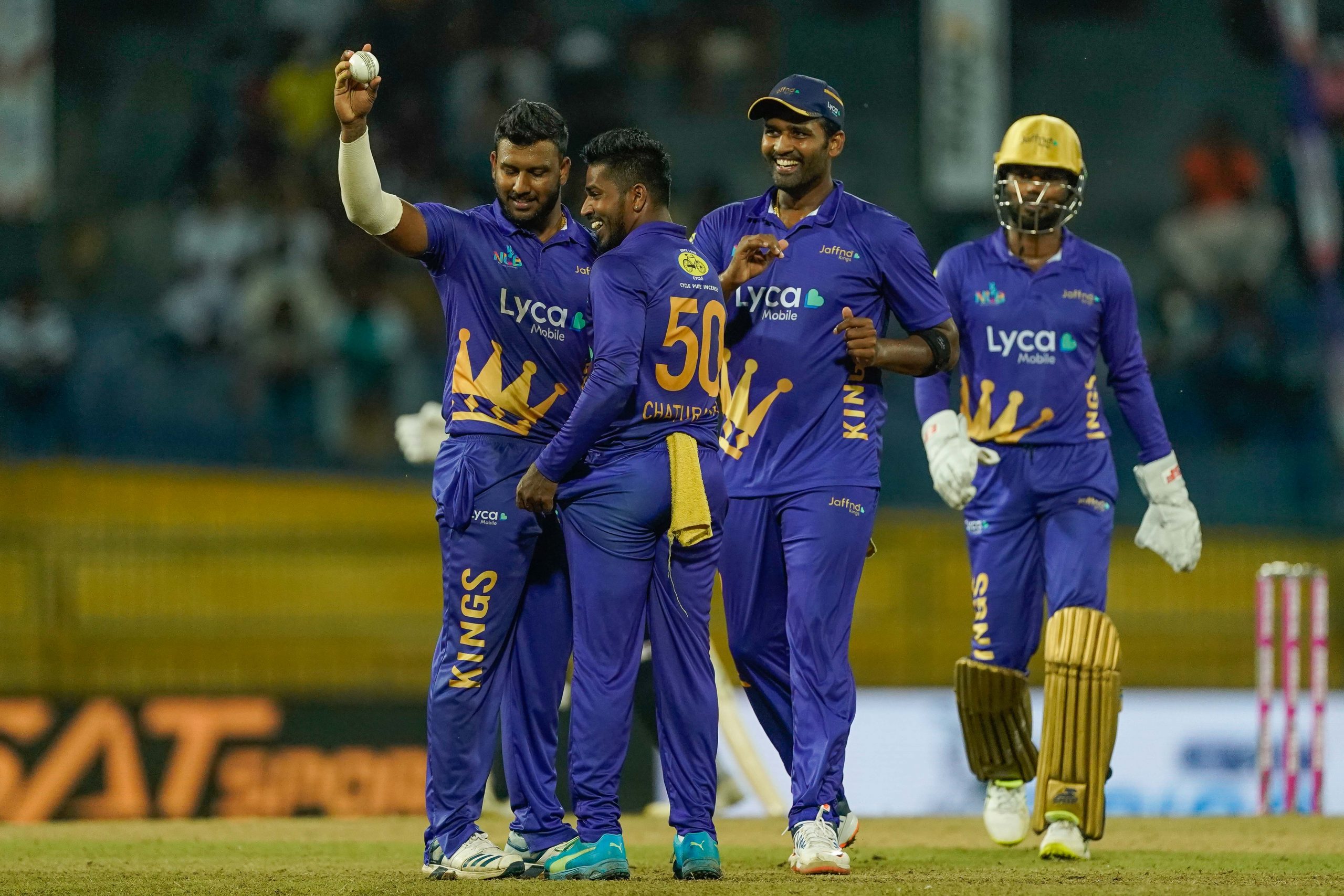 Jaffna Kings demolish Dambulla Giants by 7 wkts