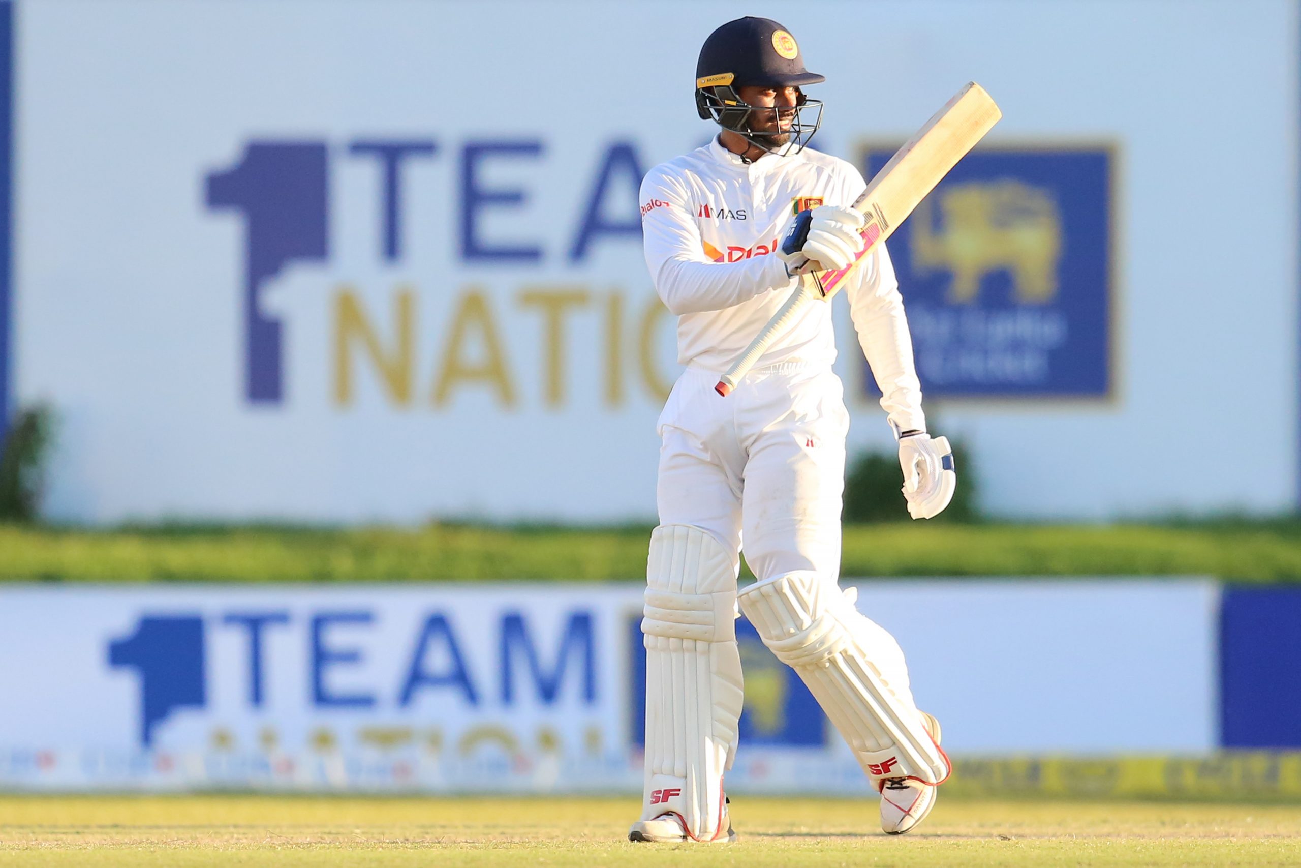 Dhananjaya de Silva swings it Sri Lanka’s way, a masterly unbeaten 153 in 328/8