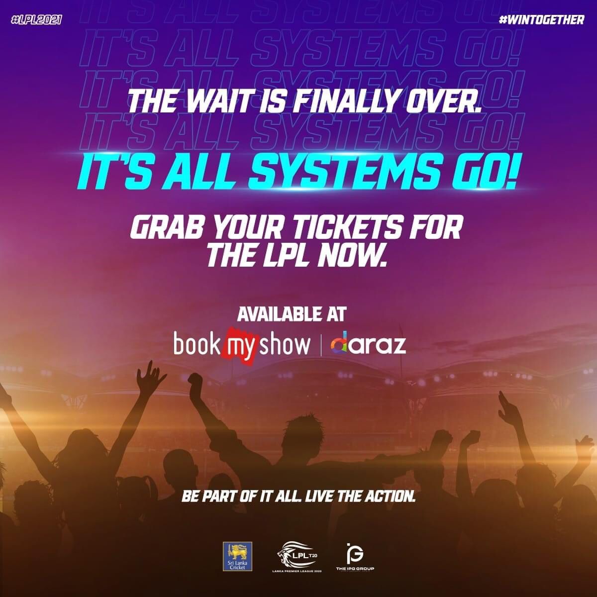 Match Tickets – Lanka Premier League 2021