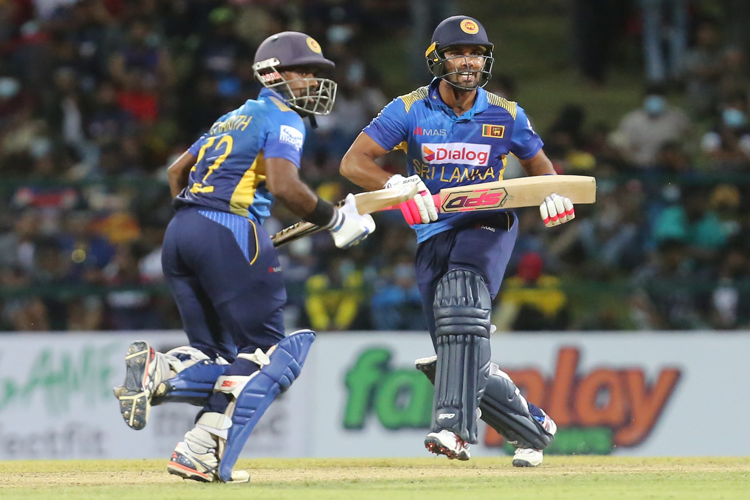 Sri Lanka win by 5 wkts. in run crescendo