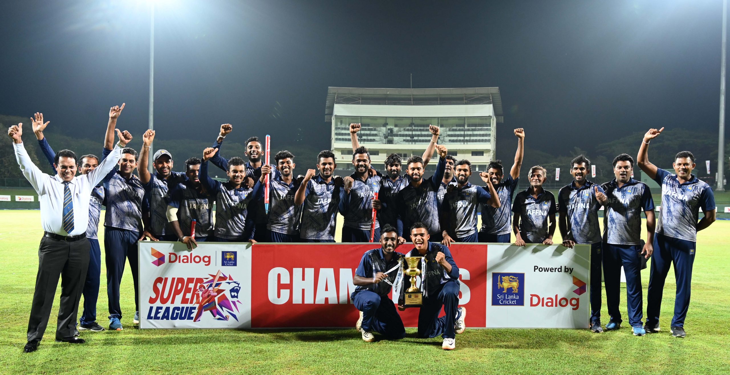 SL U19 schoolboy prodigy Dunith Wellalage slams Player of the Match 74 to take Jaffna to National Super League title
