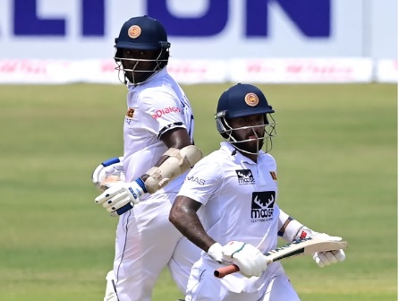 Angelo Mathews turns back the pages of time slamming stellar unbeaten 114 in lifting Sri Lanka to 258/4