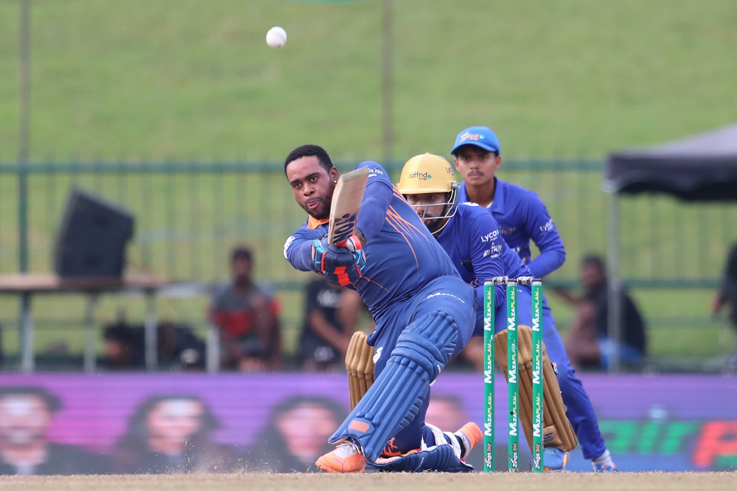 West Indian show as Fabian Allen 47 and Carlos Braithwaite 4/18 steer Kandy Falcons to victory over Jaffna Kings