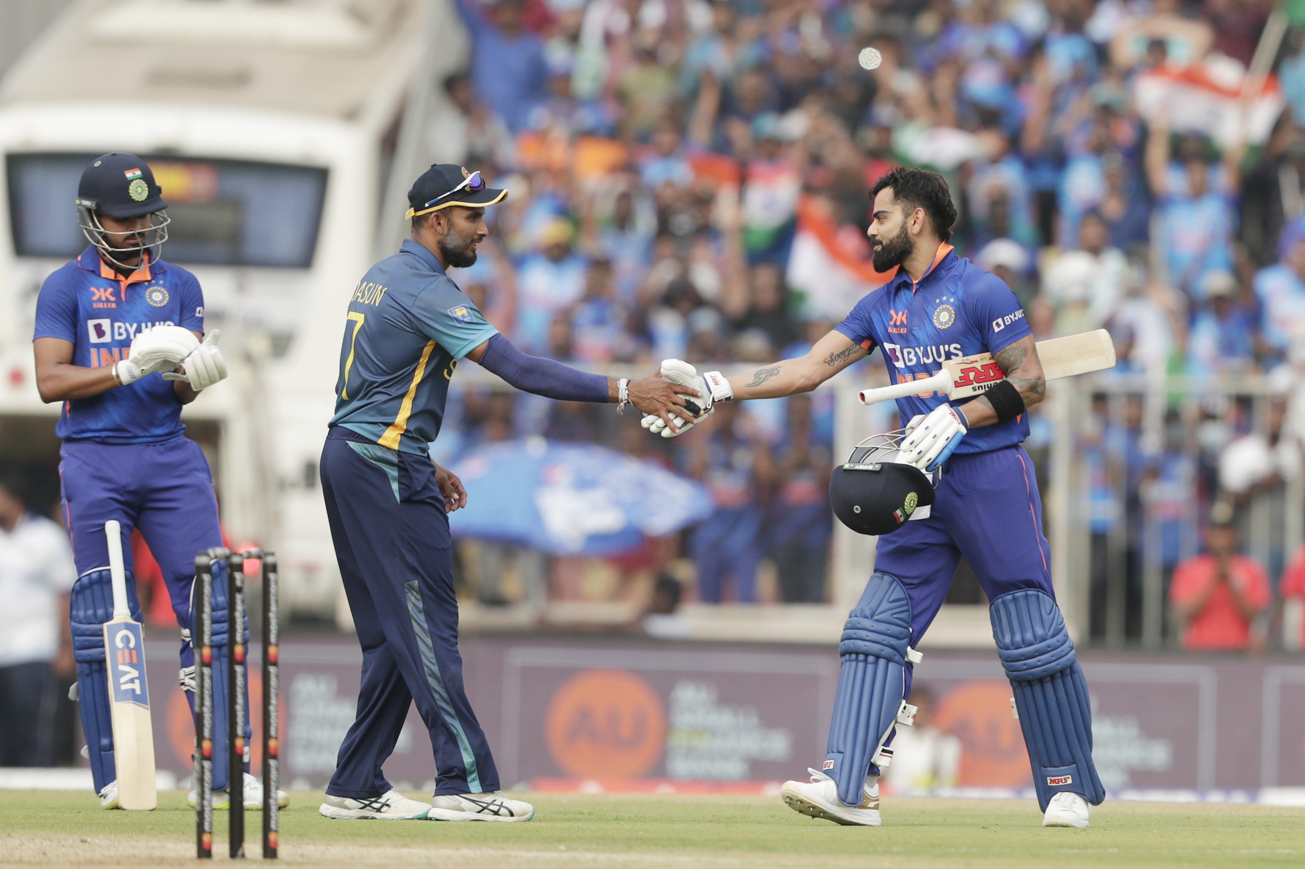 Kohli unbeaten 166 smashes Tendulkar’s record as India inflict massive 317-run defeat on Sri Lanka