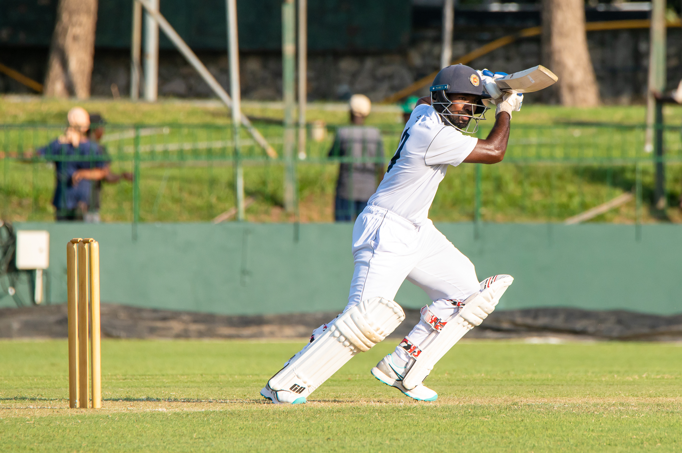 Janith Liyanage 129 in Jaffna’s 245 vs Kandy 2nd Innings 172/6