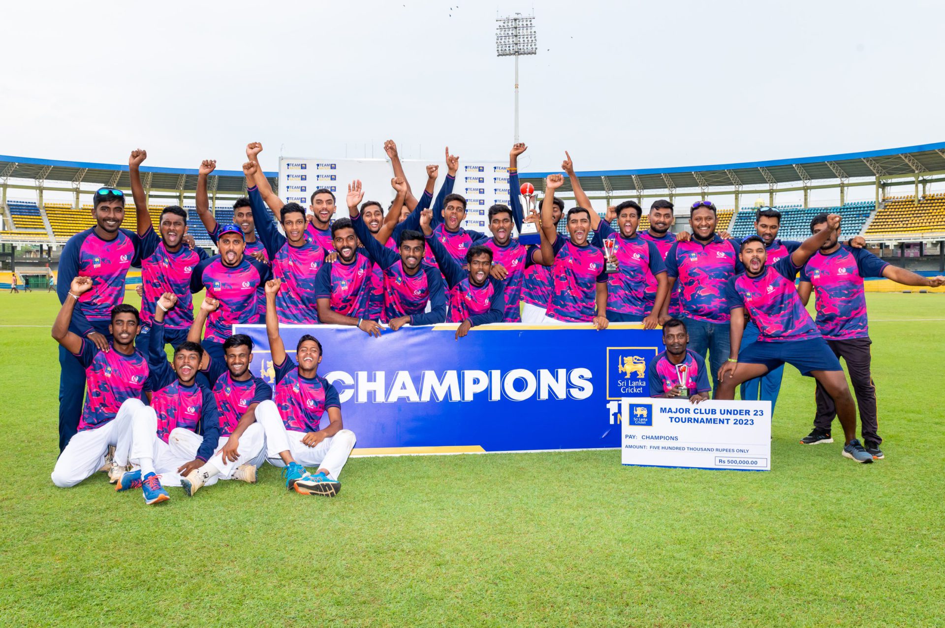 Skipper Mohammad Shamaaz Player of the Final cameo 73 as Moors pocket U23 title