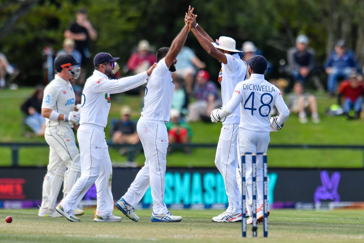 New Zealand 162/5 as Sri Lanka lead by 193
