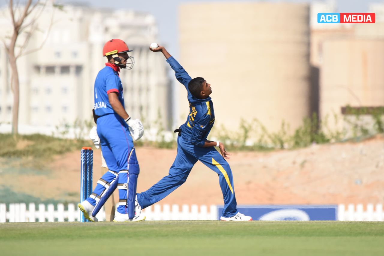 U19 TRI SERIES: Afghanistan beat Sri Lanka by 62 runs