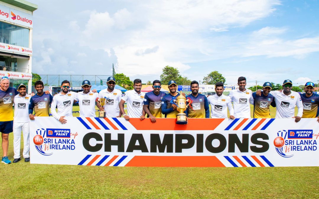 Sri Lanka sweep to innings and 10-run triumph over Ireland to make it two in a row 