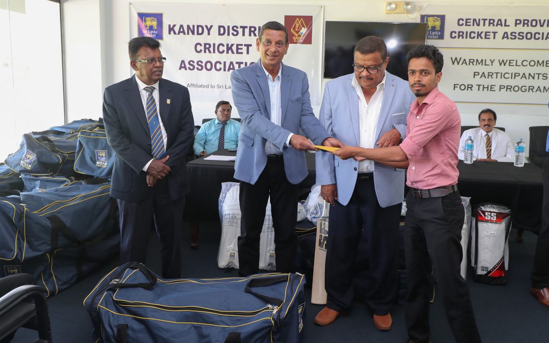 Sri Lanka Cricket provides ‘Cricket Bags’ for 424 schools