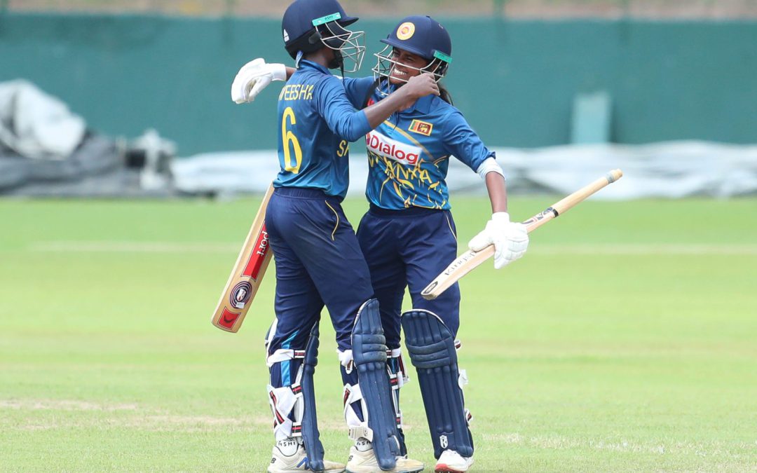 Sri Lanka Women trounce Bangladesh Women by 7 wkts. to draw level