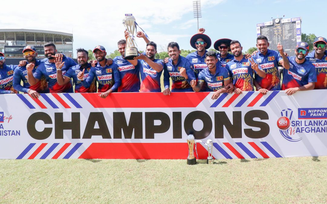 Sri Lanka in cakewalk 9-wkt. Routing of Afghanistan to take series 2-1 