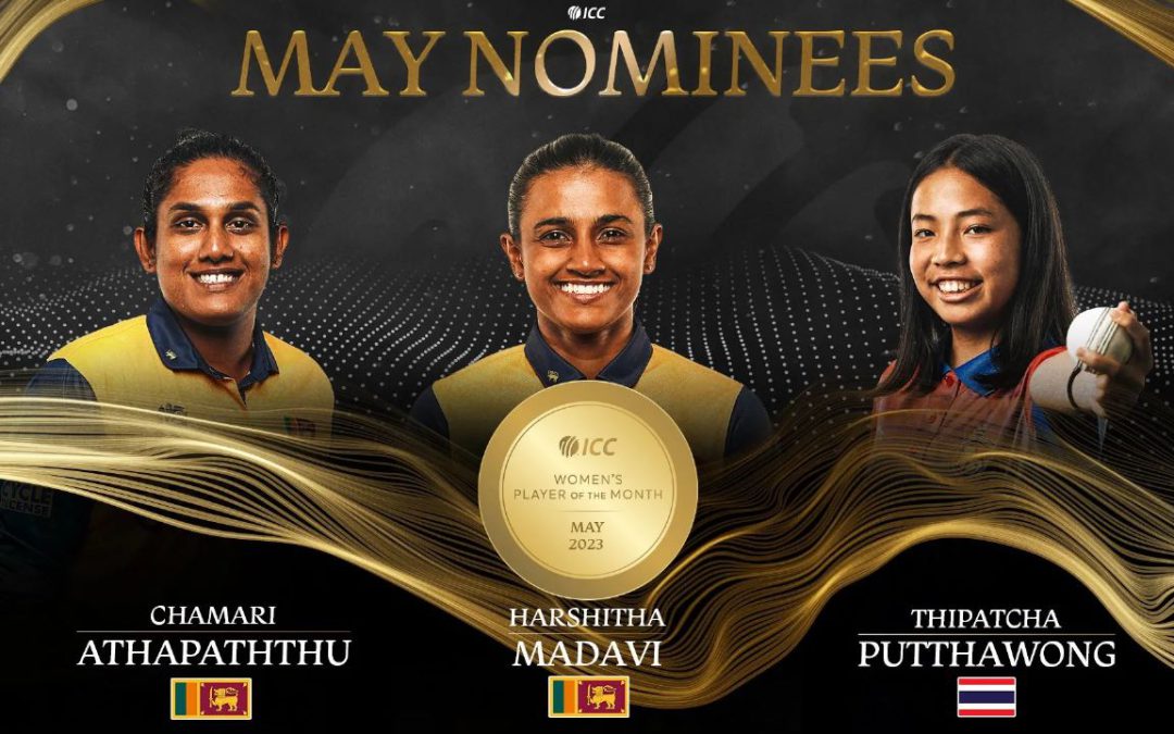 ICC Women’s Player of the Month nominees for May revealed