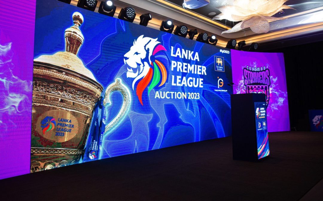 The inaugural player auction of the Lanka Premier League takes place tomorrow