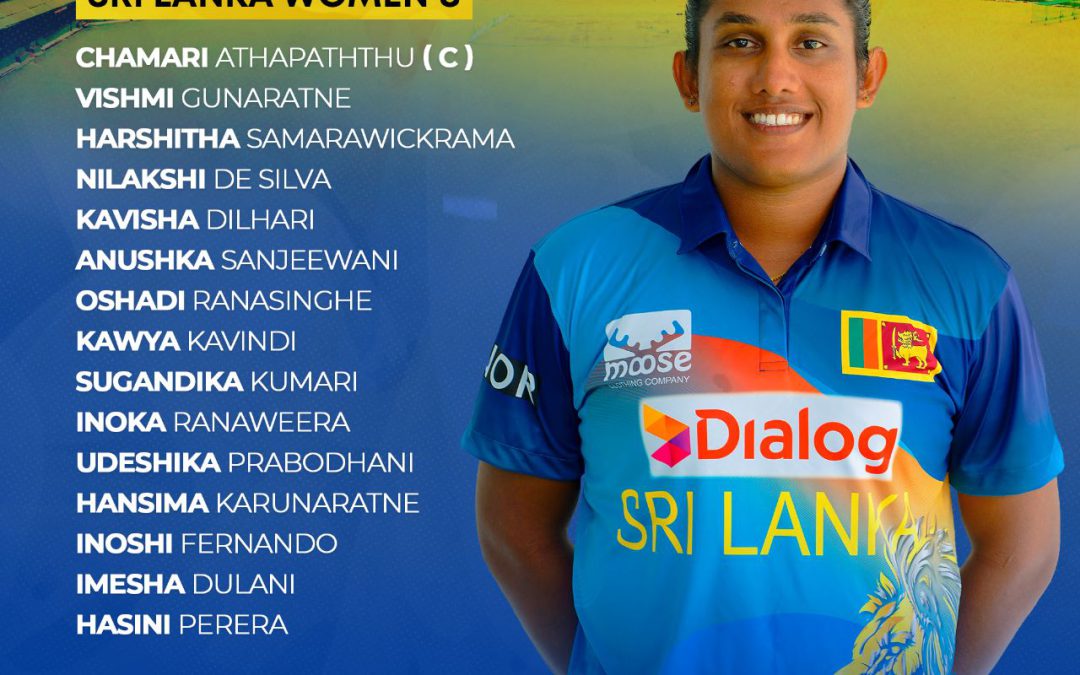 Sri Lanka Women’s T20 squad for New Zealand Series