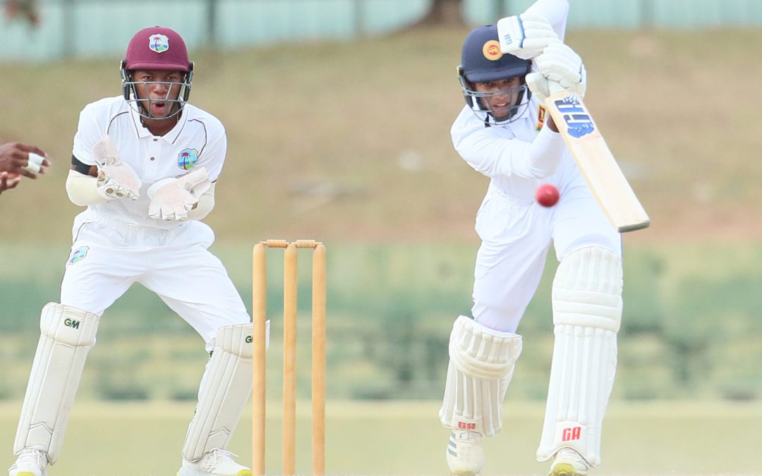 Dinura Kalupahana 150 and Jordan Johnson 149 excel in Sri Lanka U19 vs West Indies U19 drawn 1st Youth Test 