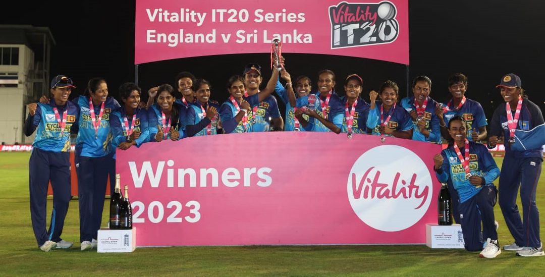 SL Women thrash England Women by 7 wkts. in historic 2-1 series triumph  