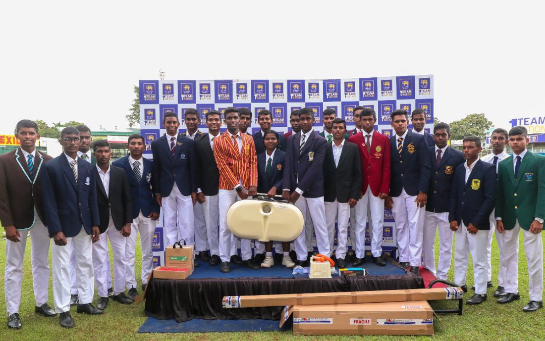 SLC distributed bowling machines to 22 island-wide schools
