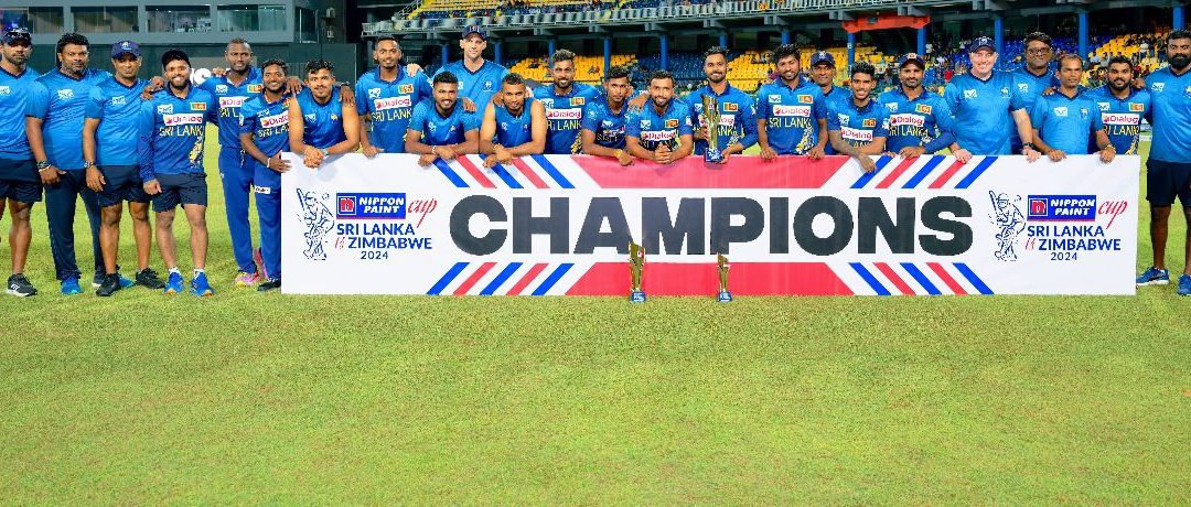 ශ්‍රී ලංකාව තෙවන තරගය සහ තරගාවලියම ජය ගනී