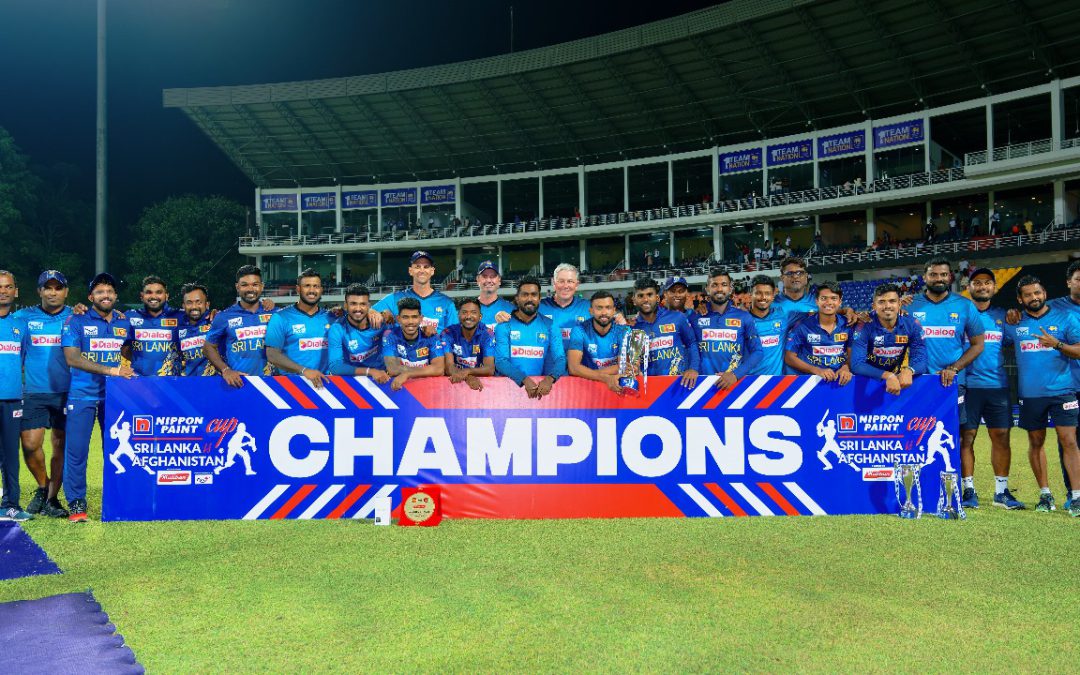 ශ්‍රී ලංකාව ගාම්භීරව එක්දින තරගාවලිය නිම කරයි