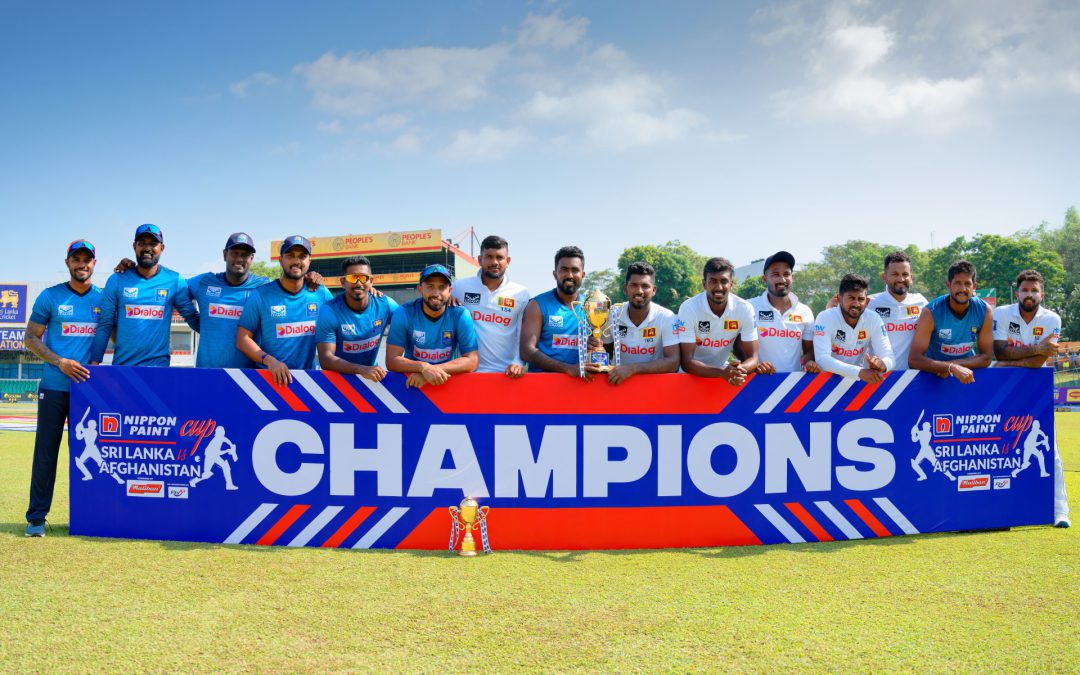  දින එකහමාරක් ඉතිරිව තිබියදී  ශ්‍රී ලංකාව කඩුලු දහයකින් ජය ගනී