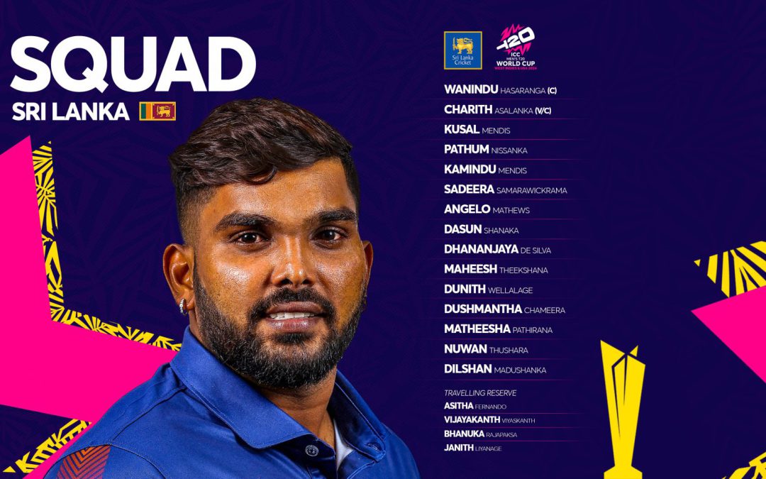 Sri Lanka squad for ICC Men’s T20 World Cup 2024
