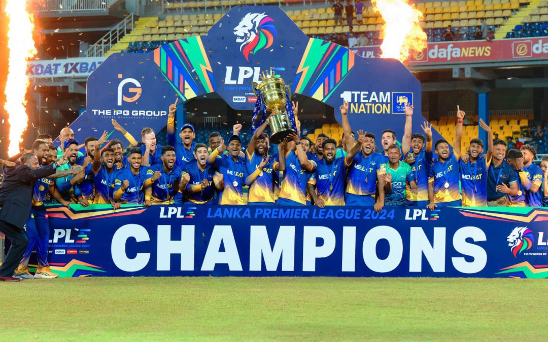JAFFNA KINGS TAKE RECORD 4th LPL TITLE by 9-WKT WIN
