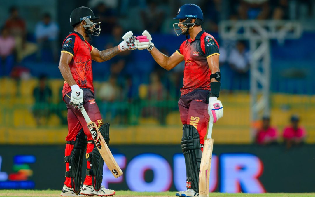 Kandy Falcons from jaws of defeat to ecstatic 2-wkt win over Colombo Strikers on Kamindu Mendis’ 54 and Dasun Shanaka’s cameo 39