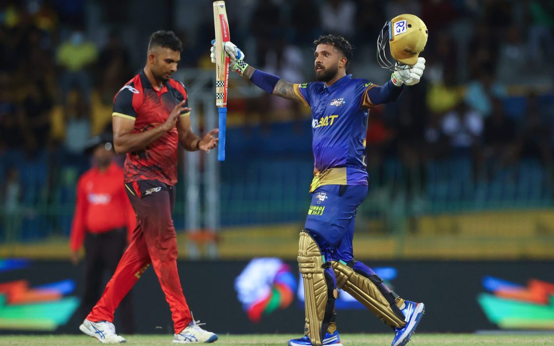 Jaffna Kings through to final in cliff-hanger on Player of the Match Kusal Mendis’ 105 n.o., Fabian Allen 4/24