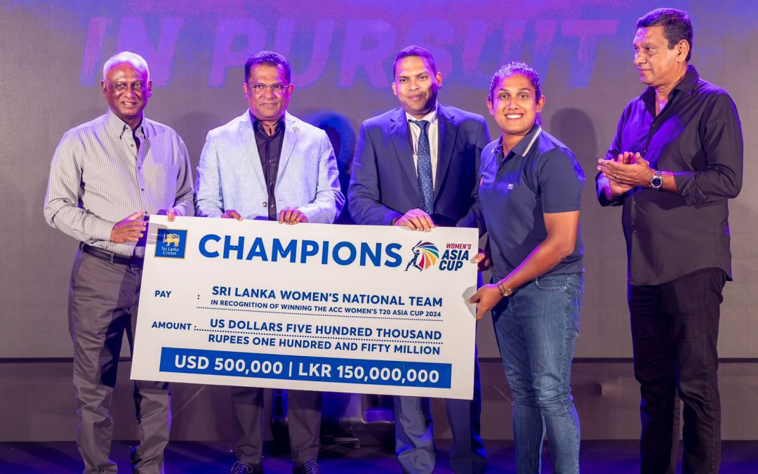 National Women’s Team Felicitated for Winning the Asia Cup