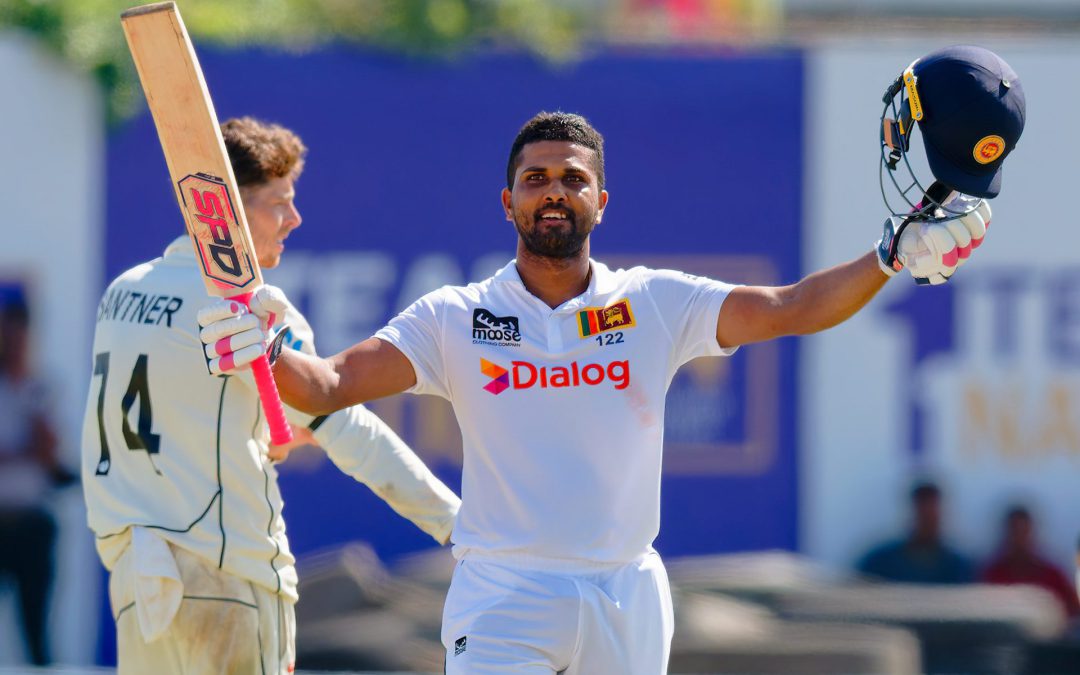 Dinesh Chandimal a equisite 116, Angelo Mathews no 78, Kamindu no 51 – Sri Lanka grind New Zealand to tune of 366/3