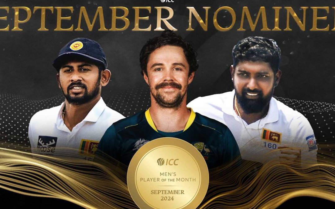 ICC Men’s Player of the Month nominees for September 2024 revealed