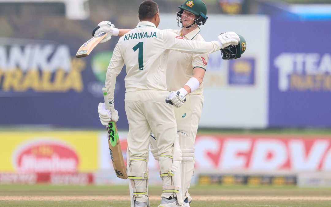 Khawaja 147, Smith 104 in unfinished 195 stand as Australia grind Lankan attack to tune of 330/2