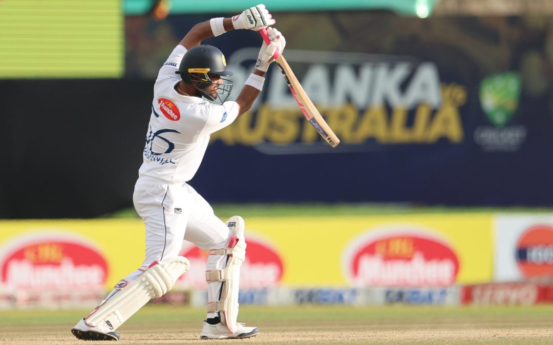 Sri Lanka 136/5 before rain, Chandimal on defiant 63, but Kamindu, Dhananjaya fall to rash strokes