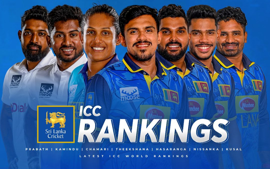 Sri Lankan Cricketers Shine in ICC Player Rankings