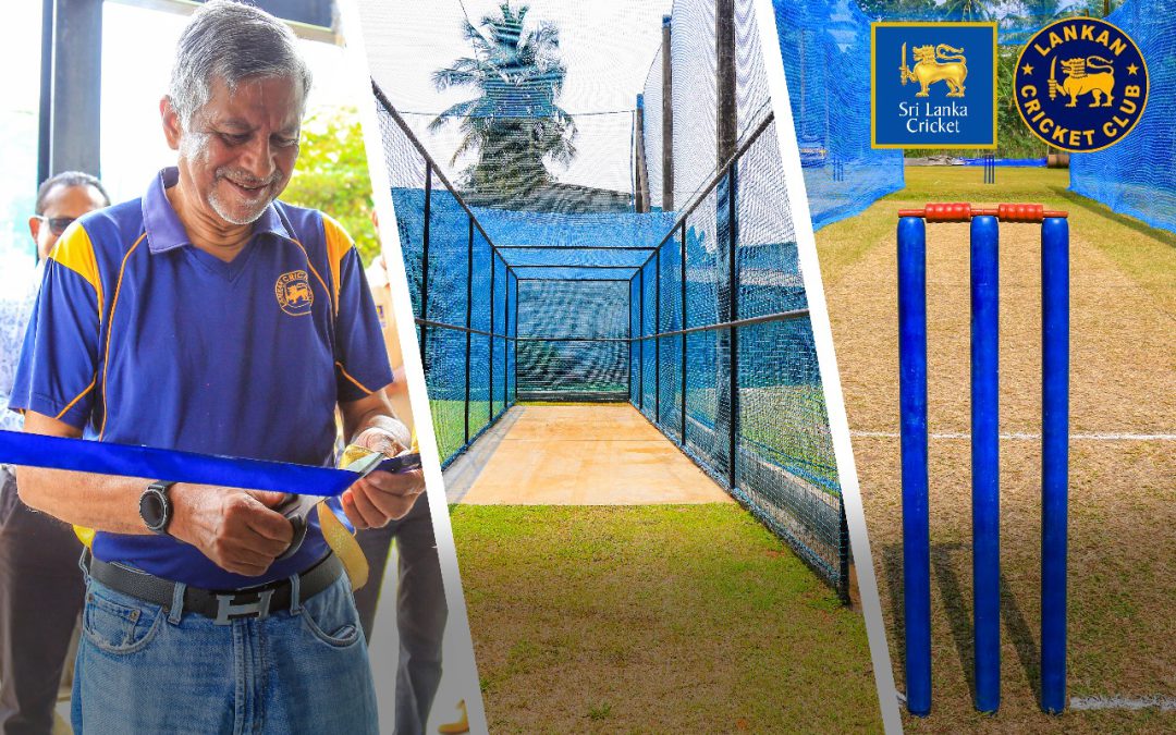 Lankan CC opens Five New Side Turf Wickets with SLC Support